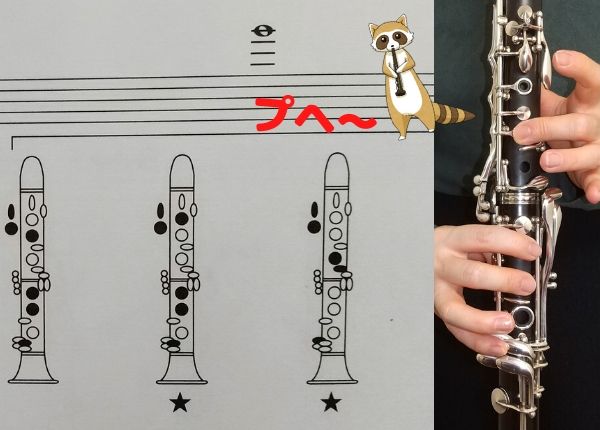 クラリネット音域 運指表を初心者さんのためにカンタン解説 いざときタンサック